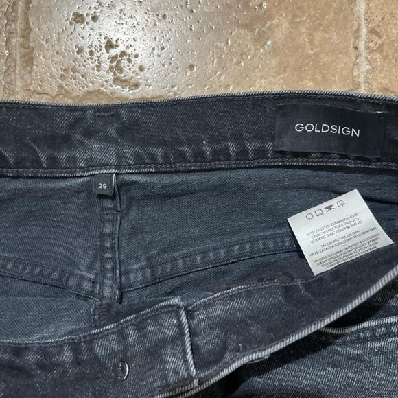 Sz. 29GOLDSIGN Black DenimJeans - Picture 4 of 4